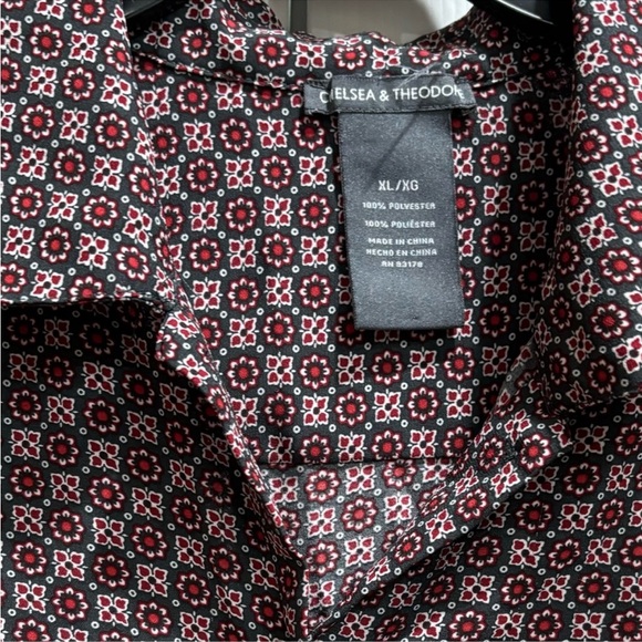 Anthropology by Chelsea & Theodore women collared blouse size XL - Picture 5 of 7